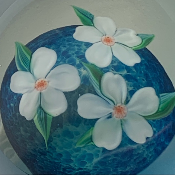 Steven Correia limited edition signed numbered handblo paperweight 1983 - Picture 3 of 6